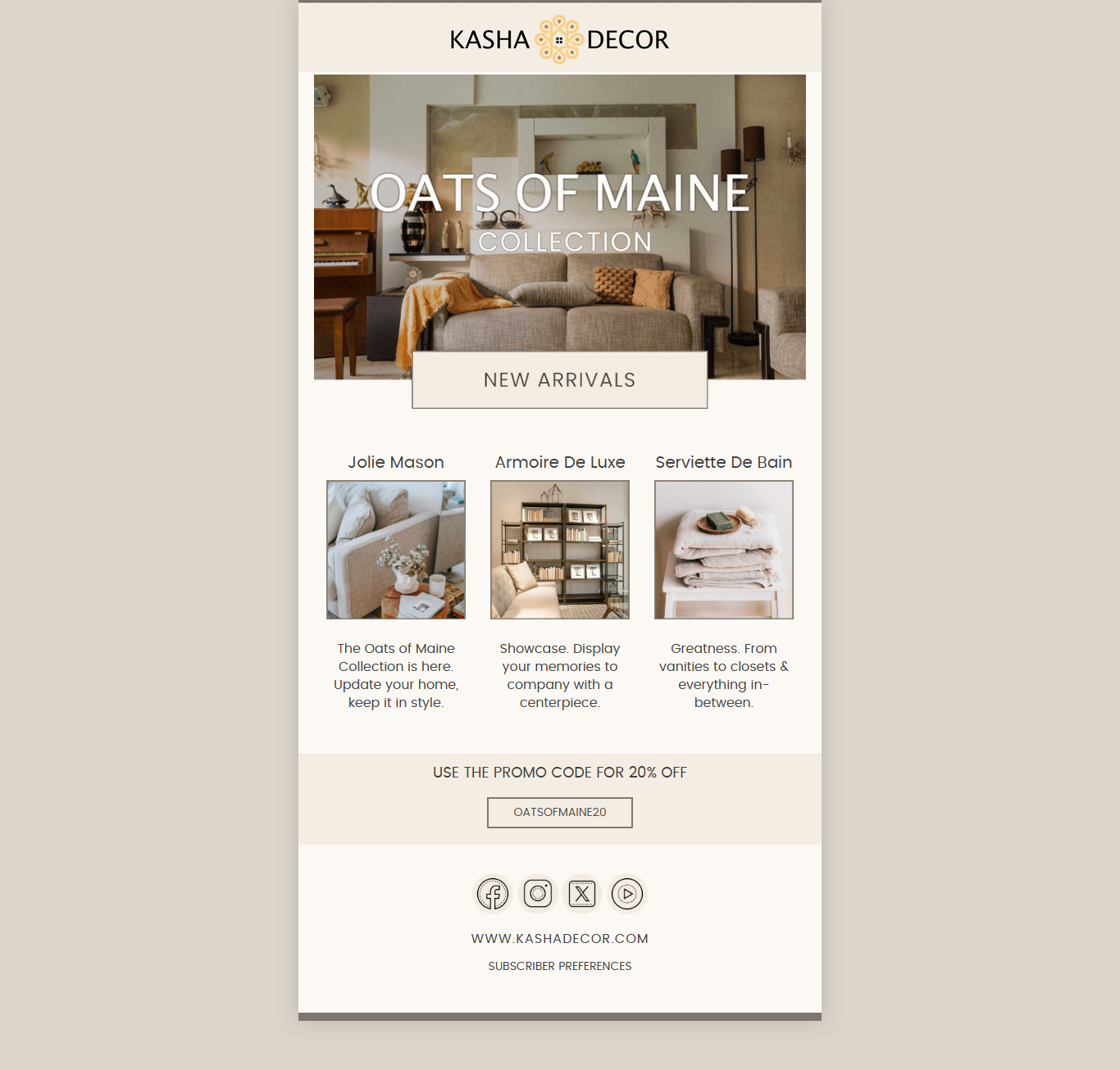 Email Template project